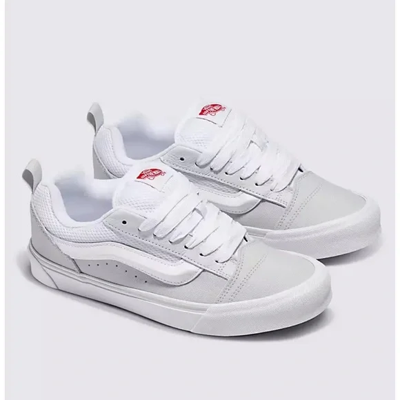 Vans | Shoes | Vans Knu Skool Leather True White | Poshmark